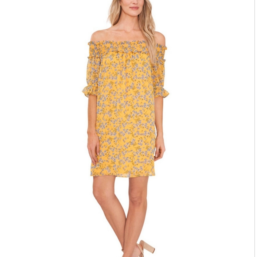 NEW (tags attached) CeCe off shoulder dress.